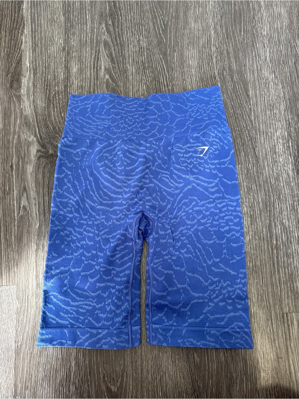 Gymshark Blue Scrunch Shorts